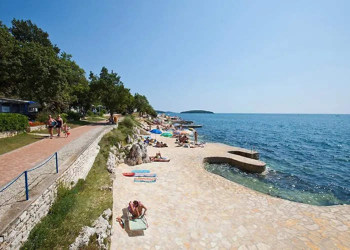 Tatil parkı Mobile Homes Comfort Elba Zelena Laguna Poreč