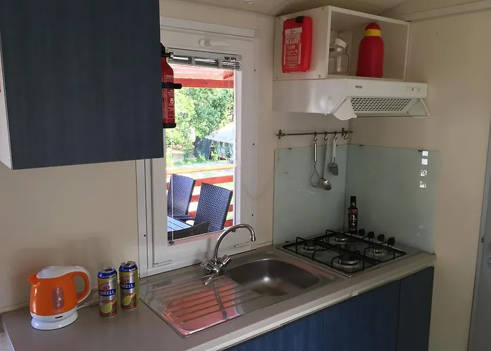 Mobile Homes Comfort Elba Zelena Laguna 홀리데이파크 포레치